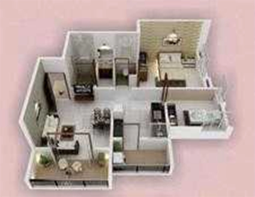 1.5 BHK Flat in Alliance Nisarg Pink Lily in Wakad, Pune - Image 885643