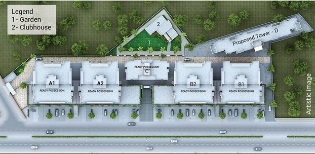 Master Plan of Pratham Plaza in Akota, Vadodara - Image 261475
