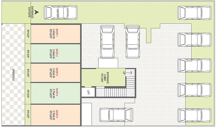 Master Plan of Adhya Abhi in Karanjade, Navi Mumbai - Image 234597