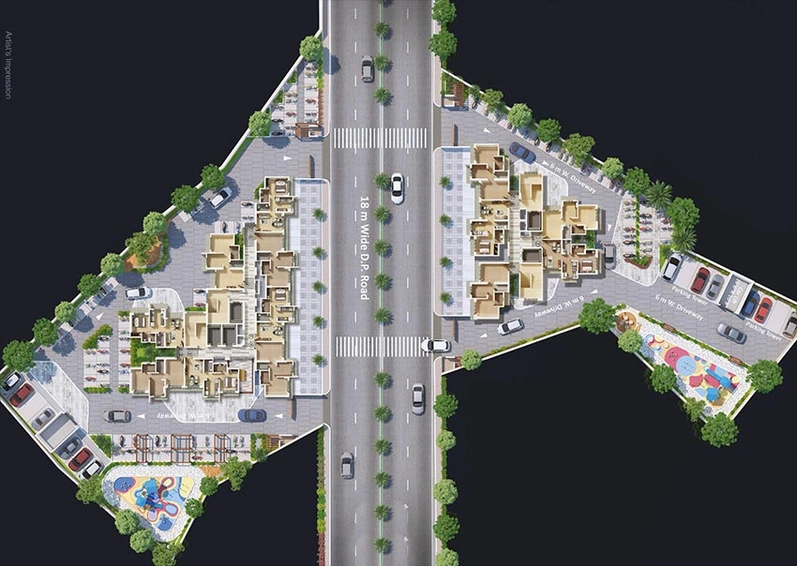 Master Plan of Unique Elanza in Mira Road East, Thane - Image 252860
