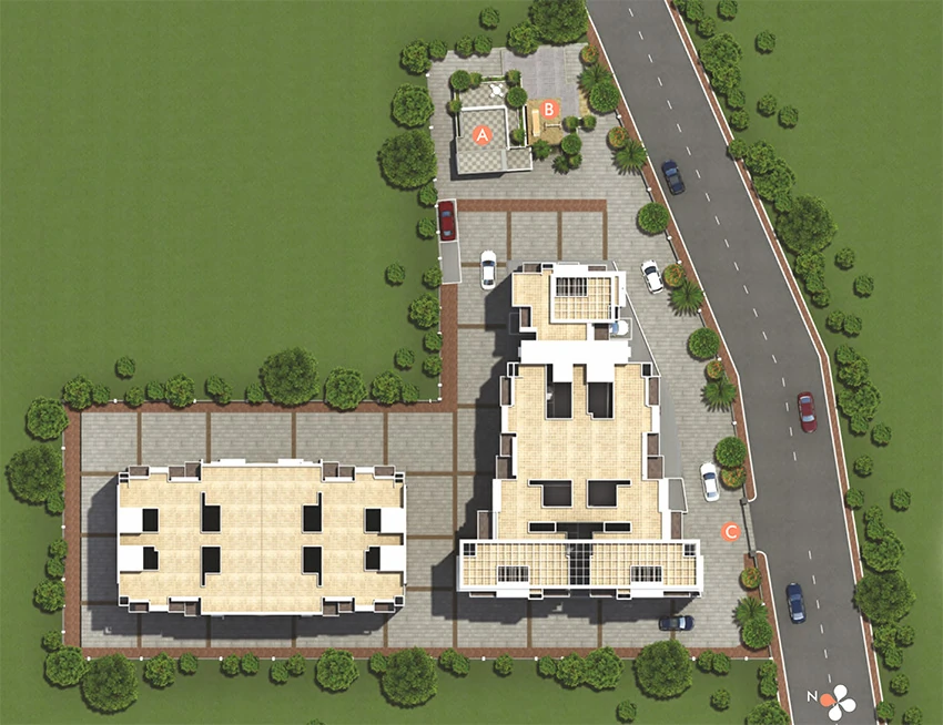 Master Plan of Sukhwani Saffron in Sus, Pune - Image 345590