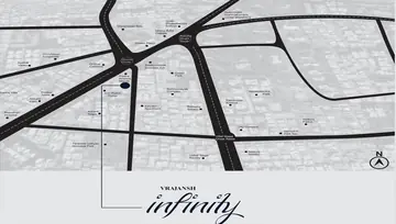 Location of Vrajansh Infinity - Image 126592