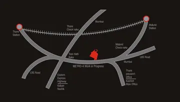 Location of Kashish Park Tower B - Image 241673
