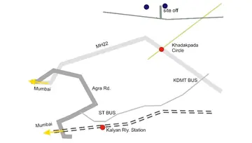 Location of Kashish Park Om Residency - Image 241661