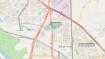 Location of Panchsheel Ananta Residency - Image 125023