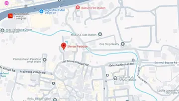 Location of GBK Shiv Sai Paradise - Image 246024