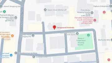 Location of Sahajanand Himbindu - Image 308372