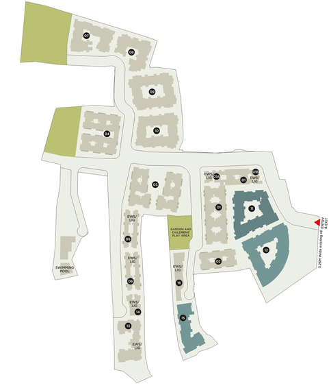 Master Plan of Vishesh Balaji Avvante in Panvel, Navi Mumbai - Image 125040