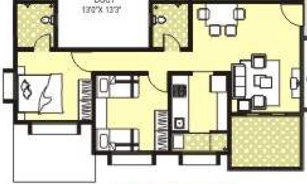 2 BHK Flat in Lanke Palm Avenue in Wakad, Pune - Image 887100