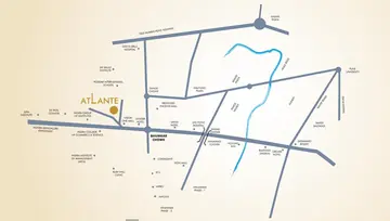 Location of Pyramid Atlante - Image 120429