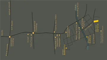 Location of Nilamber Serene - Image 261394
