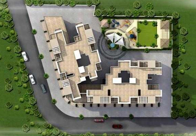 Master Plan of Vrunda Nirman Square in Kondhwa, Pune - Image 232008