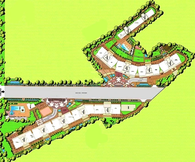 Master Plan of Suncity La Lagune in Sector 54, Gurgaon - Image 235356