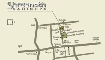 Location of Shreenath Sanidhya - Image 261753
