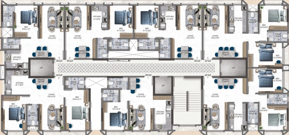 Floor Plan of Adityaraj Amrut in Ghatkopar East, Mumbai - Image 32746