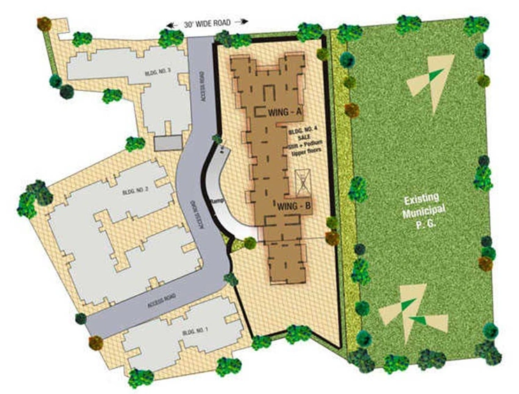 Master Plan of Ashray Jaswanti Garden in Malad West, Mumbai - Image 256378