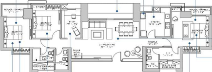 3 BHK Flat in Adhiraj Capital City Tower Mizani in Kharghar, Navi Mumbai - Image 773790