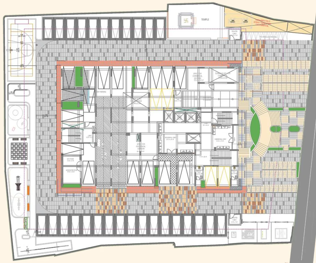 Master Plan of Lifestyle Vardaan in Washermanpet, Chennai - Image 326207