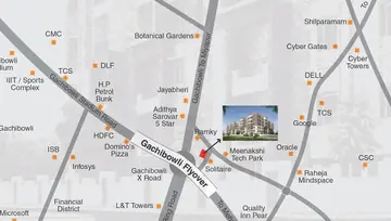 Location of GHR Gauthami Iconia - Image 240717