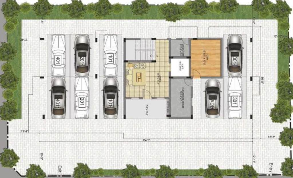 Master Plan of Isha Aara in Alwarpet, Chennai - Image 326262