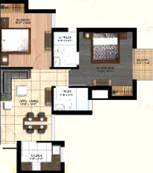 2 BHK Flat in Paras Seasons in Sector 168, Noida - Image 836795