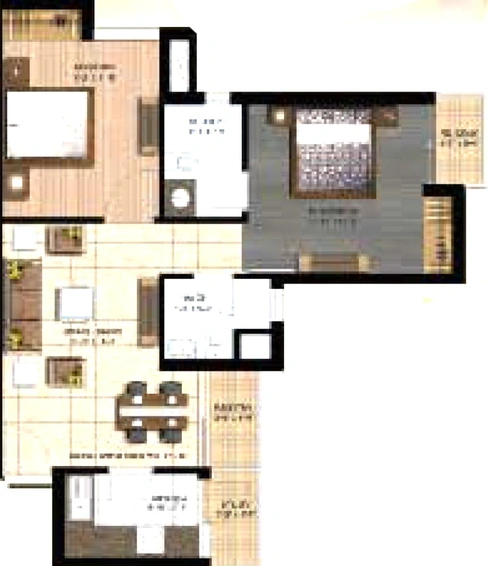 2 BHK Flat in Paras Seasons in Sector 168, Noida - Image 836796