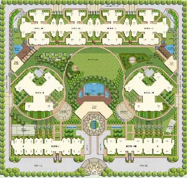 Master Plan of Paras Seasons in Sector 168, Noida - Image 233895