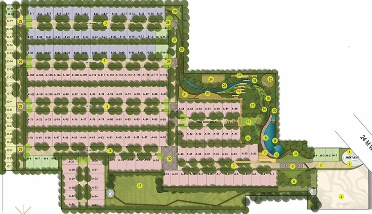 Master Plan of Signature Global City 79B in Sector 79, Gurgaon - Image 235405