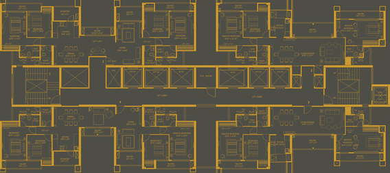 Floor Plan of Shapoorji Skyraa in Thane West, Thane - Image 21976