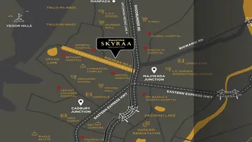 Location of Shapoorji Skyraa - Image 21975