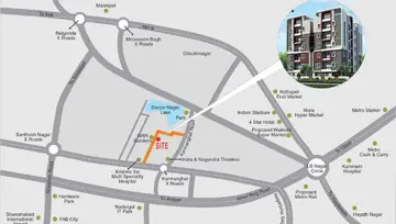 Location of Maram Seetharama Residency - Image 233531