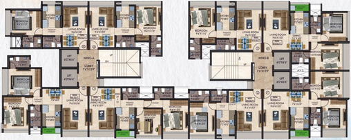 Floor Plan of Gurukrupa Sharanam in Dahisar East, Mumbai - Image 120922