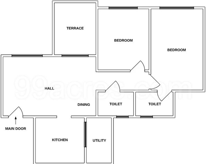 2 BHK Flat in Nandan Spectra in Baner, Pune - Image 774006