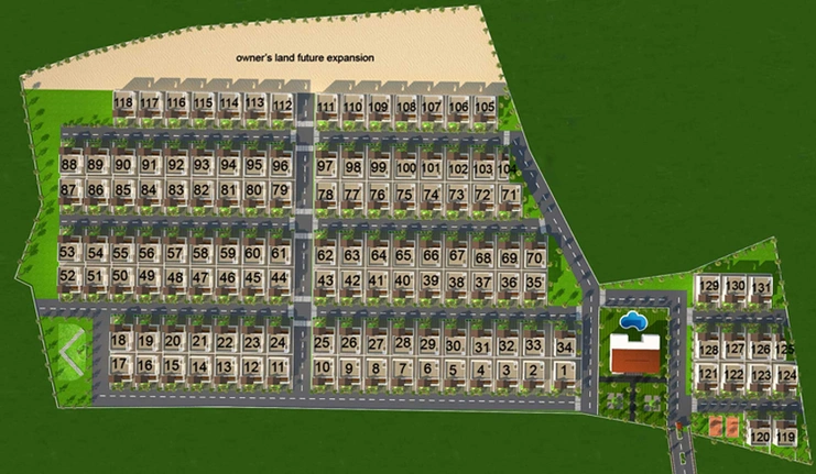 Master Plan of Subishi Bliss in Mokila, Hyderabad - Image 241248