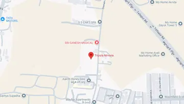 Location of Tripura Nirvana - Image 241909
