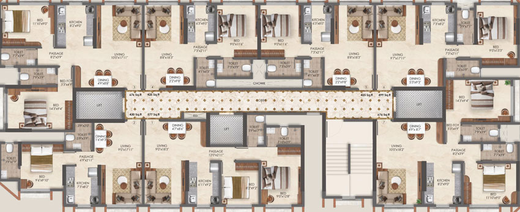 Floor Plan of Adityaraj Gateway in Ghatkopar East, Mumbai - Image 32765