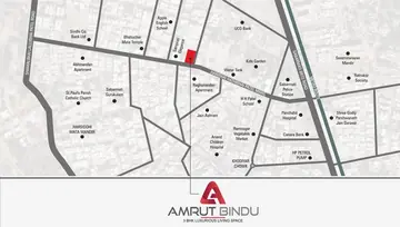 Location of JDR Amrut Bindu Residency - Image 129333