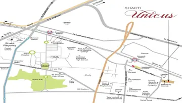 Location of Raheja Shakti Unicus - Image 120683