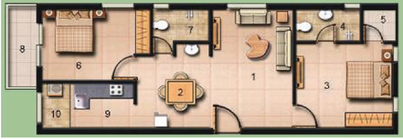 2 BHK Flat in Jains Salzburg Square in Bandlaguda Jagir, Hyderabad - Image 840535