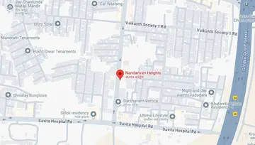 Location of Sharnam Nandanvan Heights - Image 262763