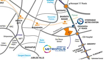 Location of Janapriya Metropolis - Image 241883