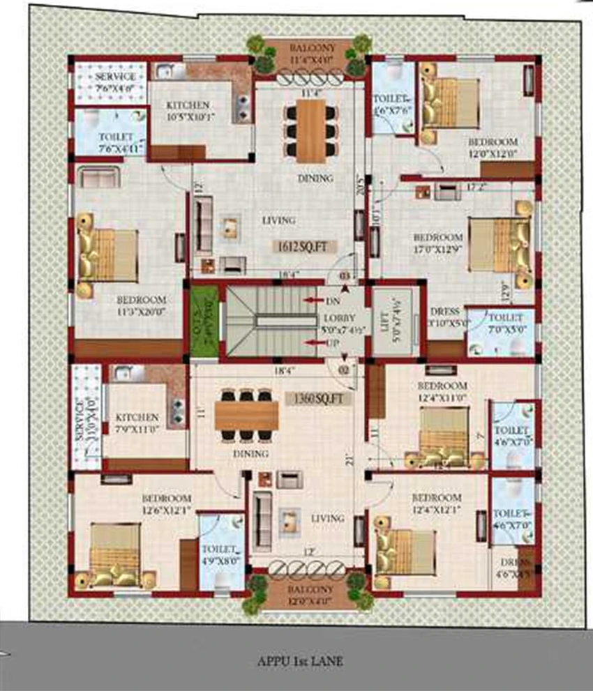 Master Plan of Fomra Bliss in Mylapore, Chennai - Image 330741