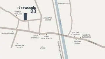 Location of Sachin Sherwoods Lifestyle Villas - Image 262601