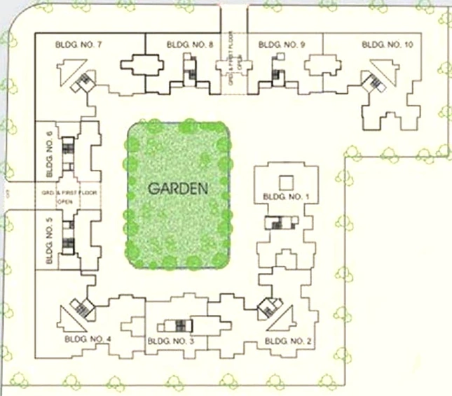 Master Plan of Agarwal Peace Heaven in Vasai West, Palghar - Image 250827
