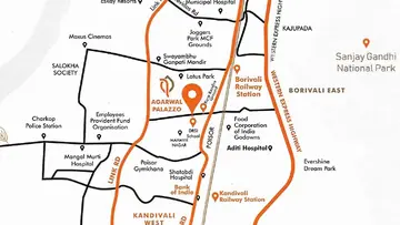 Location of Agarwal Palazzo - Image 328048