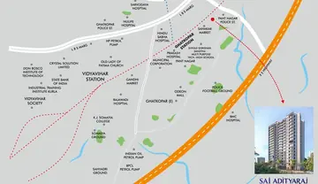 Location of Adityaraj Sai XL Homes - Image 32790