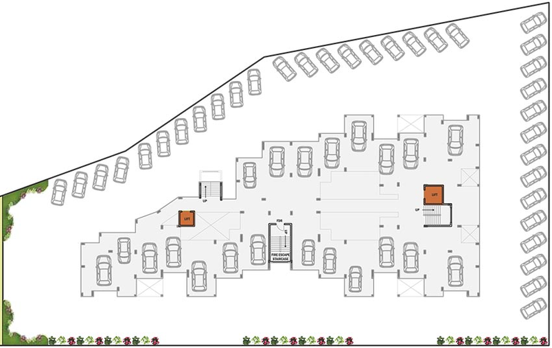 Master Plan of Om Satyam Rose in Godhani Road, Nagpur - Image 226618
