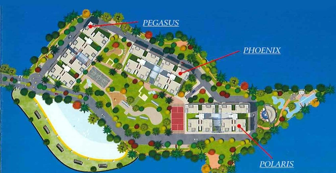 Master Plan of Meenakshi Sky Lounge in Kothaguda, Hyderabad - Image 244669
