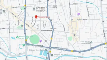 Location of Gokhale Annapurna Smruti - Image 289083