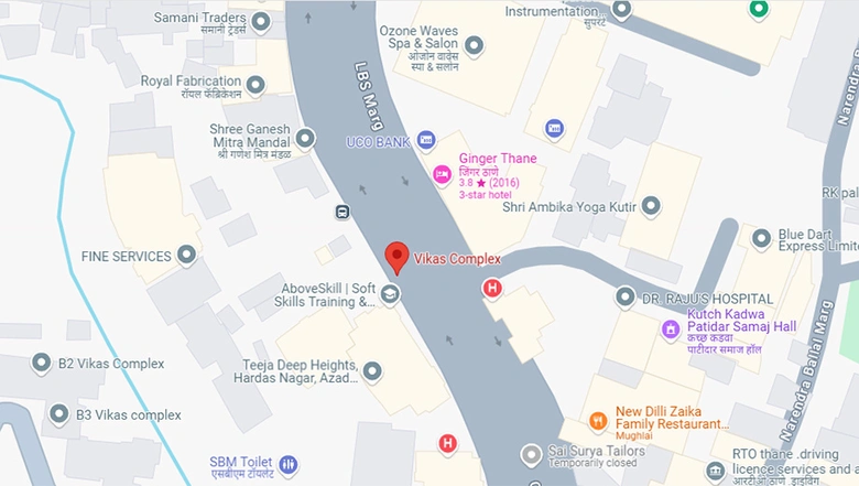 Location of Vikas Complex in Thane West, Thane - Image 262434